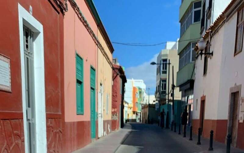Calle de Ruzi, en Los Llanos (Foto TA)
